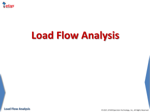 Load Flow Study Etap