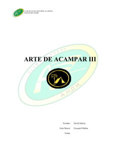 Arte de Acampar III (1)