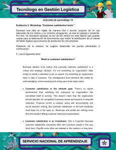 Evidencia 3 Workshop Customer satisfaction tools V2