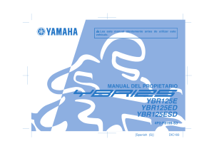 yamaha ybr ed manual de usuario