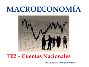 macroeconomias  cuentas nacionales