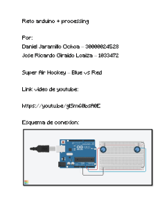 SuperAirHockey en Arduino