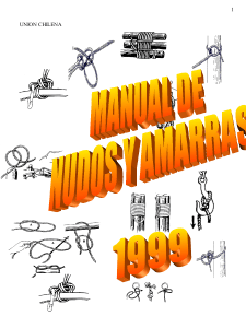 Manual de Nudos y Amarras: Gu&iacute;a Pr&aacute;ctica para Conquistadores