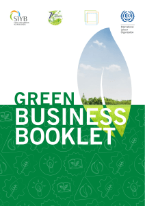 green business booklet