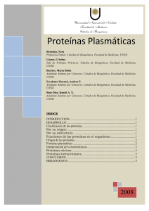 proteinas plasmaticas
