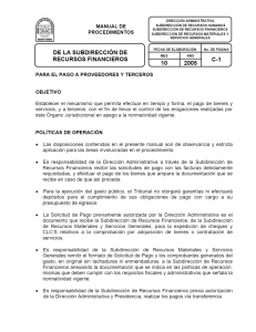 MANUAL DE PROCEDIMIENTOS - PDF Descargar libre