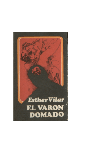 VILAR ESTHER - El Varon Domado