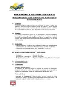 Procedimiento Inventario Activo Fijo EGASA