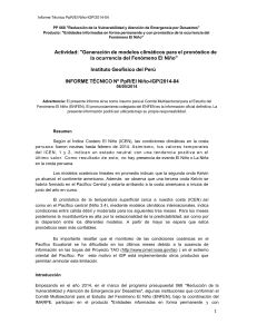 REGEN Informe Tecnico PPR El Nino IGP 201404