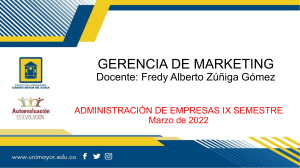 GERENCIA DE MARKETING 2022