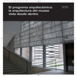 El programa arquitectonico la arquitectura del museo