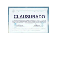 clausulas