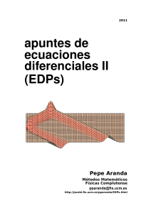 Apuntes de Ecuaciones Diferenciales 2