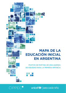 MAPA EDUCACION INICIAL EN ARGENTINA