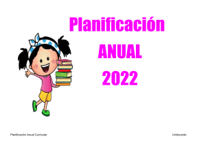 UNIDOCENTE - PLANIFICACION ANUAL