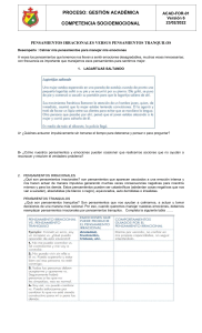 COMPETENCIA SOCIOEMOCIONAL 1 P