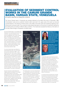 EVALUATION OF SEDIMENT CONTROL WORKS IN THE CAMURI GRANDE BASIN,VARGAS STATE,VENEZUELA