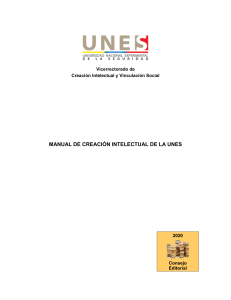 UNES - Manual Creacion Intelectual UNES - Instructivo añadido y correcciones 2020 (1)