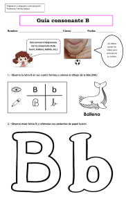 Guía consonante B
