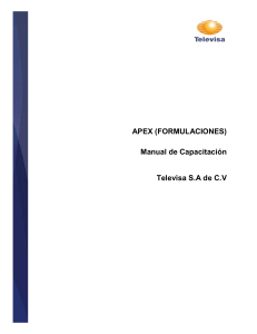 Manual de ABC de usuarios APEX (FORMULACIONES)....... (1)