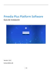 Manual PMedia PlusV2.1