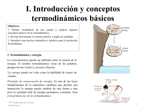 clase 1 introduccion y conceptos termodinamicos basicos