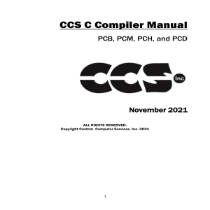 ccs c manual