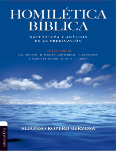 Homilética Bíblica - Alfonso Ropero Berzosa