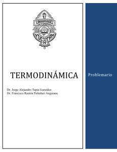 Problemario de Termodin&aacute;mica para Ingenier&iacute;a