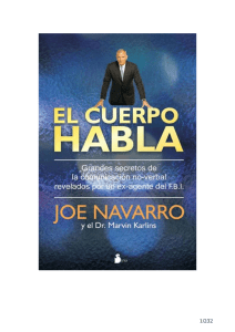 El cuerpo habla Joe Navarro