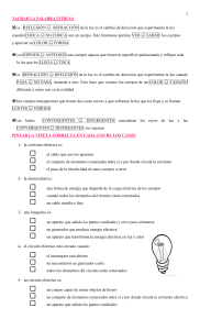 Actividades sobre la luz