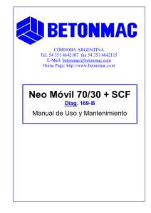 MANUAL MECA-ELECTRICO-NM 70-30   SCF - Inverco S.A. - Cba. - Marzo 2016