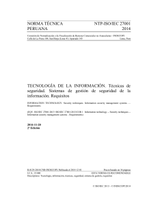 S3T1 Lectura NTP ISO IEC 27001 2014