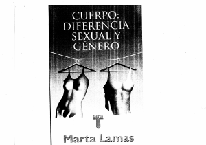 1. Lamas, Marta. Cuerpo, diferencia sexual y género