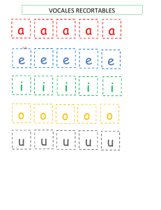 VOCALES RECORTABLES