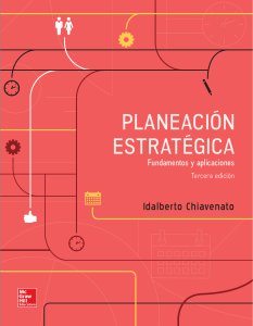 Planeacion y estrategica por Idalverto Chiavenato