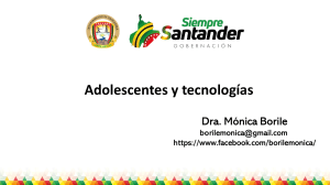 Adolescentes y tecnologías . Dra. Mónica Borile