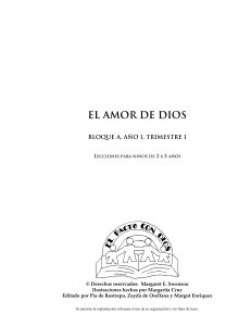 Libro completo El amor de Dios 1-3 años