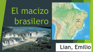 El macizo brasilero de lian emilio