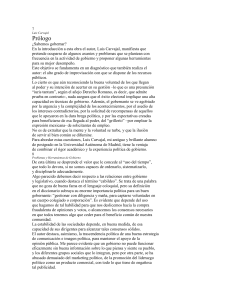 Carvajal, L. (2009). Problemas y Herramientas de Gobierno. Bogotá. Universidad Politécnica