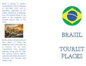 BRASIL TOURIST PLACES