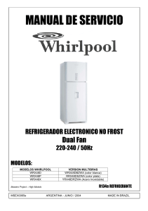 Whirlpool+WRX.manual de servicio