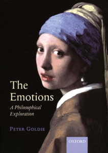 The Emotions A Philosophical Exploration (Peter Goldie) (z-lib.org)
