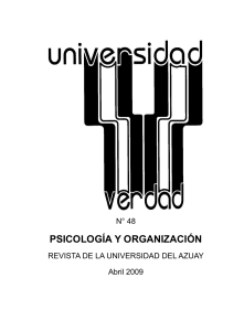 psicología y organización