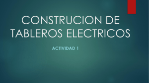 CONSTRUCION DE TABLEROS ELECTRICOS - FINAL