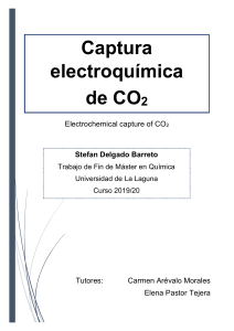 CAPTURA ELECTROQUIMICA DE CO2
