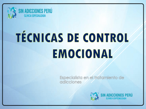 TECNICA DE CONTROL EMOCIONAL
