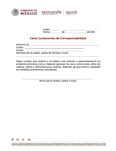 carta corresponsabilidad