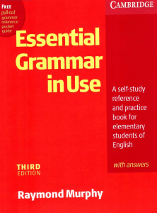 A1 Essential Grammar R. Murphy (1)