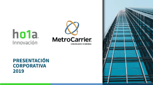 Presentacion Corporativa MetroCarrier 